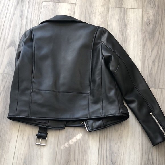 Zara Outerwear Leather Jacket - Picture 9 of 9